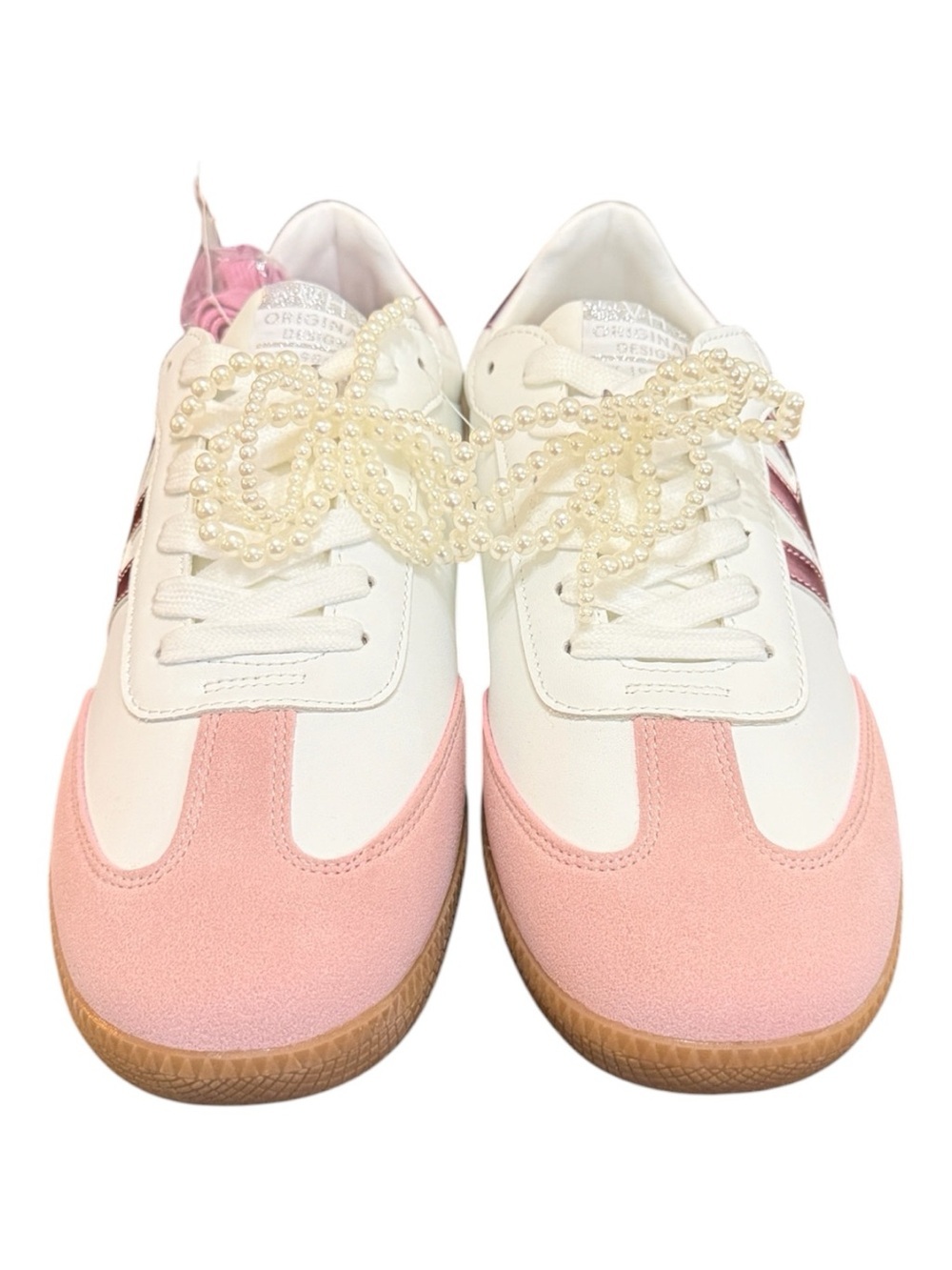 Vintage Havana Nadia 10 Sneakers | Women’s Size 10 | White & Metallic Pink | NIB